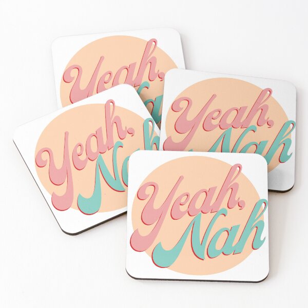 Item preview, Yeah Nah Kiwi New Zealand Phrase Circle Sticker - Groovy Kiwiana Aesthetic designed and sold by MorganMcG.