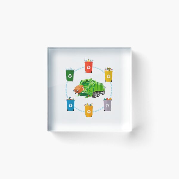 Item preview, Garbage Truck    designed and sold by StamasJazza.