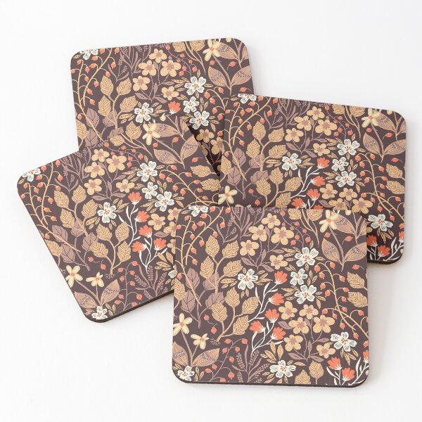 Item preview, Floral, Burnt Orange Autumn Pattern, Orange Autumn Pattern, Autumn Pattern, Autumn, Orange, Floral, Pattern designed and sold by graphic-genie.