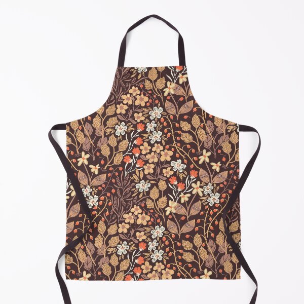 Item preview, Floral, Burnt Orange Autumn Pattern, Orange Autumn Pattern, Autumn Pattern, Autumn, Orange, Floral, Pattern designed and sold by graphic-genie.