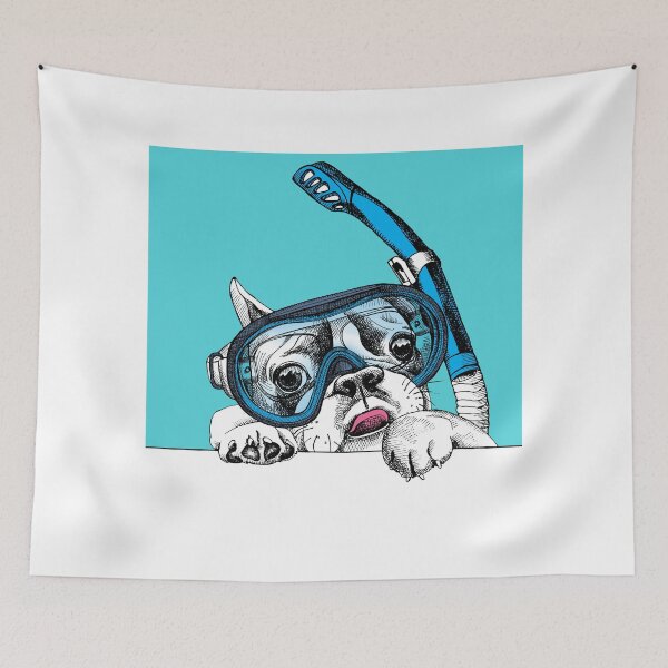 Item preview, diving dog designed and sold by riagusoffgames.
