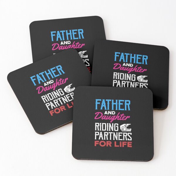 Item preview, Motocross Dad And Daughter Riding Partners designed and sold by bentwellmean.