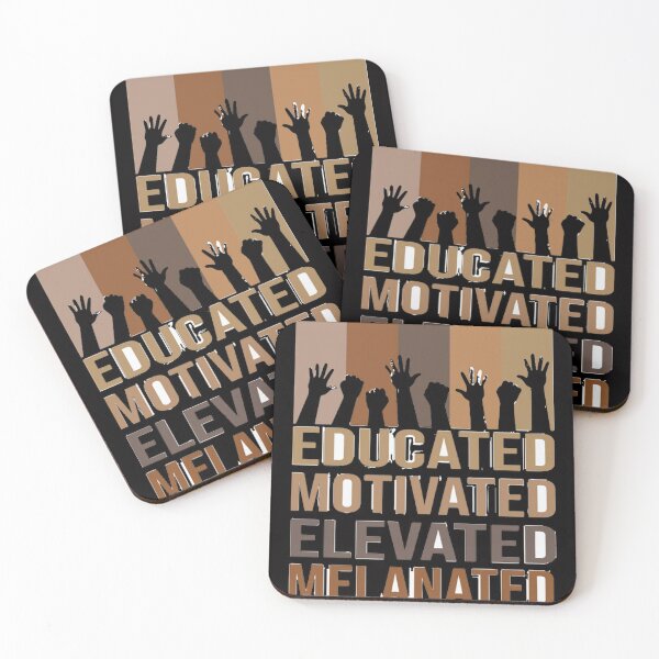 Item preview, Educated Motivated Elevated Melanated designed and sold by Freen3452.