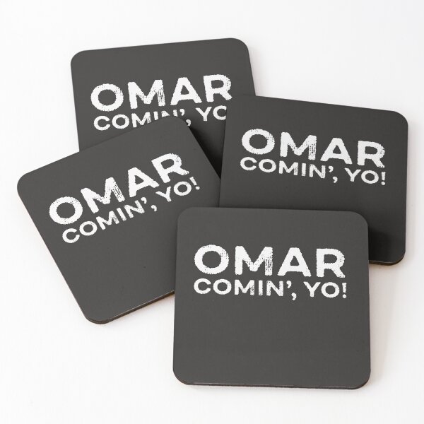 Item preview, Omar Comin Yo Wire Funny Meme Trending Popular Culture Slang designed and sold by gkao.