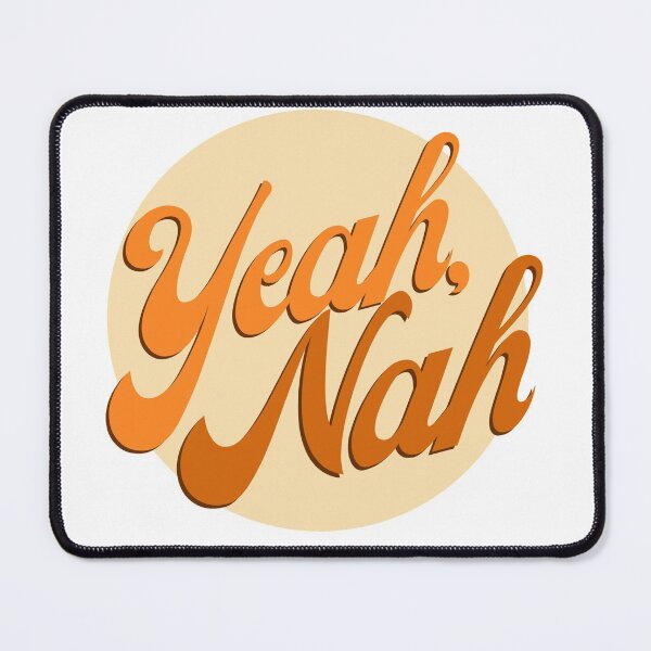 Item preview, Yeah Nah Kiwi New Zealand Phrase Circle Sticker - Groovy Kiwiana Aesthetic designed and sold by MorganMcG.