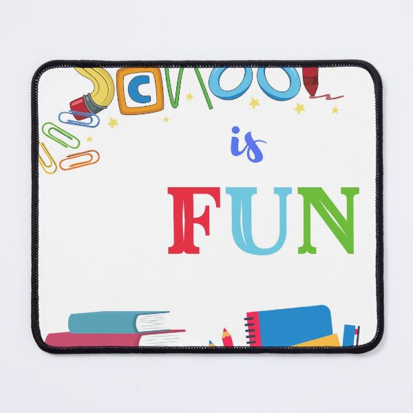 Item preview, School is fun designed and sold by MonkeyMental.