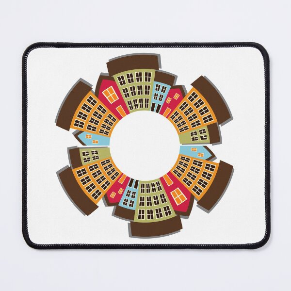 Item preview, row buildings designed and sold by KekoStore.