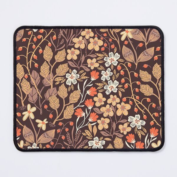 Item preview, Floral, Burnt Orange Autumn Pattern, Orange Autumn Pattern, Autumn Pattern, Autumn, Orange, Floral, Pattern designed and sold by graphic-genie.