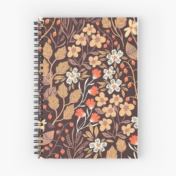 Item preview, Floral, Burnt Orange Autumn Pattern, Orange Autumn Pattern, Autumn Pattern, Autumn, Orange, Floral, Pattern designed and sold by graphic-genie.
