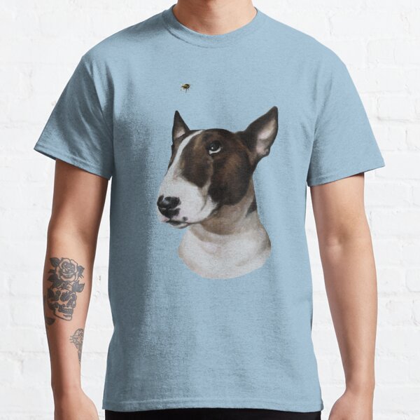 Bull Terrier Bully and Bee Classic T-Shirt