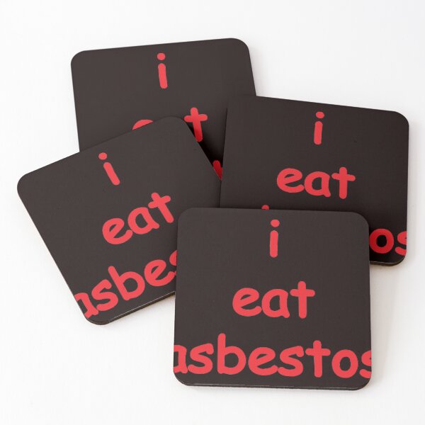 Item preview, i eat asbestos 1 designed and sold by Freen3452.
