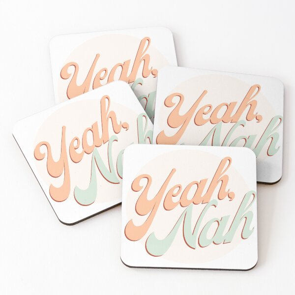 Item preview, Yeah Nah Kiwi New Zealand Phrase Circle Sticker - Groovy Kiwiana Aesthetic designed and sold by MorganMcG.