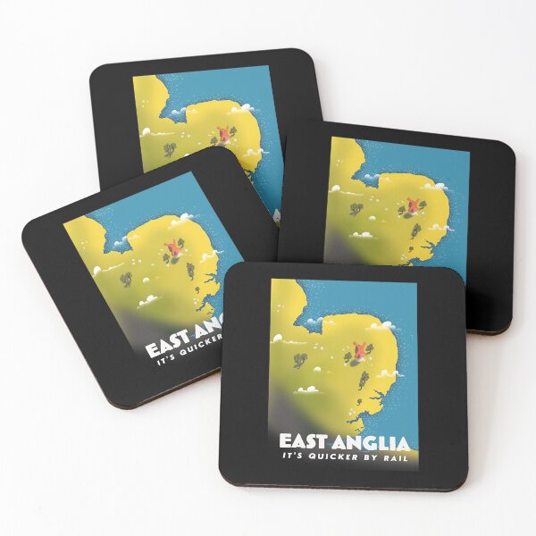 Item preview, East anglia, Its Quicker by Rail  designed and sold by aubreynegley.