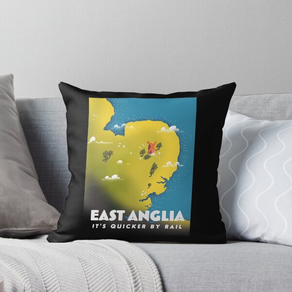 Item preview, East anglia, Its Quicker by Rail  designed and sold by aubreynegley.