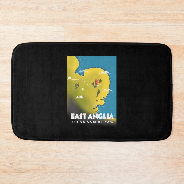 Item preview, East anglia, Its Quicker by Rail  designed and sold by aubreynegley.