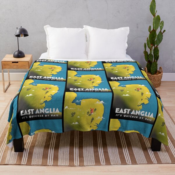 Item preview, East anglia, Its Quicker by Rail  designed and sold by aubreynegley.