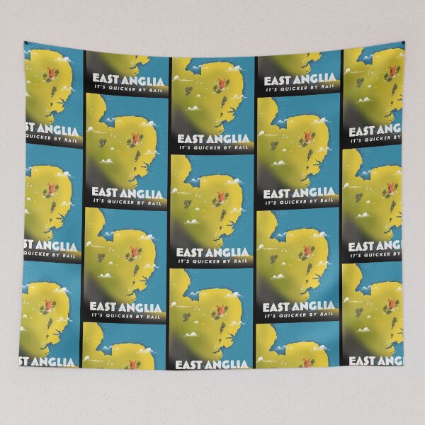 Item preview, East anglia, Its Quicker by Rail  designed and sold by aubreynegley.
