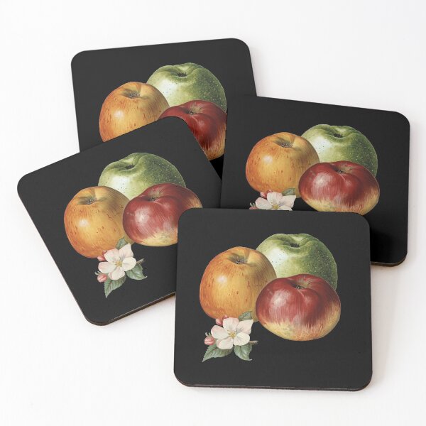 Item preview, Vintage Apples Still Life Painting Apple blossom designed and sold by MOP-tees.