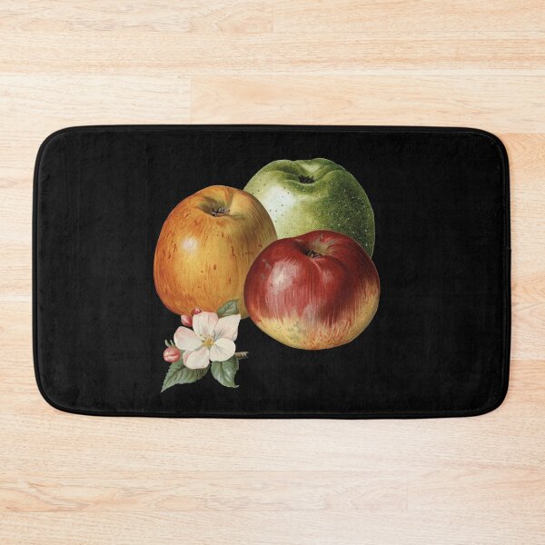 Aperçu de l'œuvre Vintage Pommes Nature Morte Peinture Apple Blossom créée et vendue par MOP-tees.