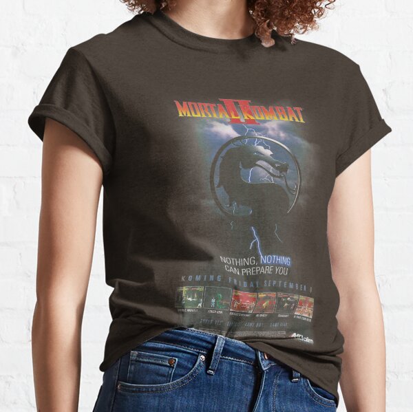 VINTAGE Mortal Kombat II T-shirt classique