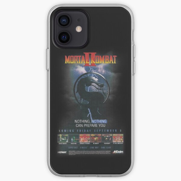 VINTAGE Mortal Kombat II iPhone Soft Case