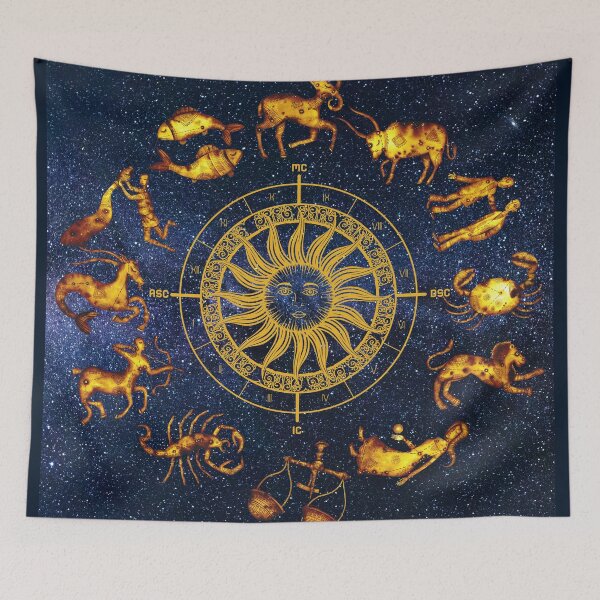 Item preview, Zodiac sign circle designed and sold by ChicagoDixon.