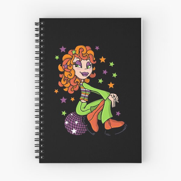Item preview, Red haired disco girl  designed and sold by vanniBradrick.