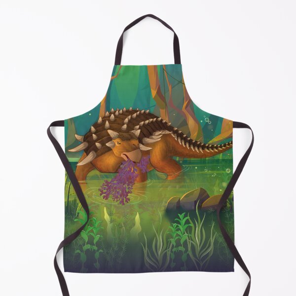 Item preview, Wading Ankylosaurus designed and sold by Kererū Brewing.