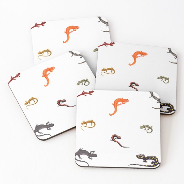 Item preview, Salamander Stickers  designed and sold by Trout Lily Studio.