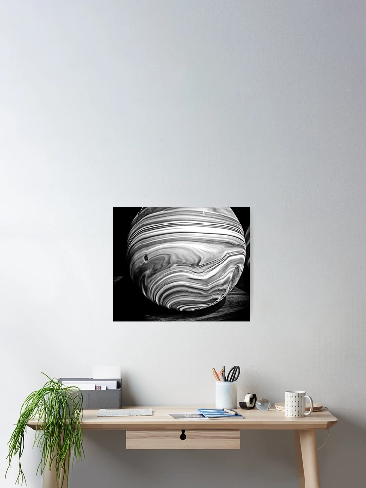 Thumbnail 2 of 3, Poster, Spherical Ripple designed and sold by Catherine Melvin.
