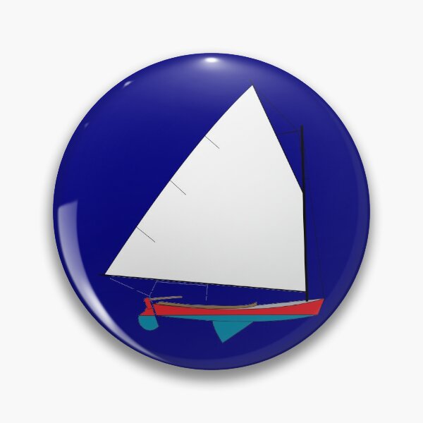 Item preview, Cotuit Skiff Sailboat - Red designed and sold by CHBB.