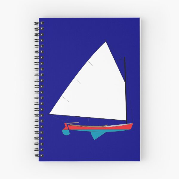 Item preview, Cotuit Skiff Sailboat - Red designed and sold by CHBB.