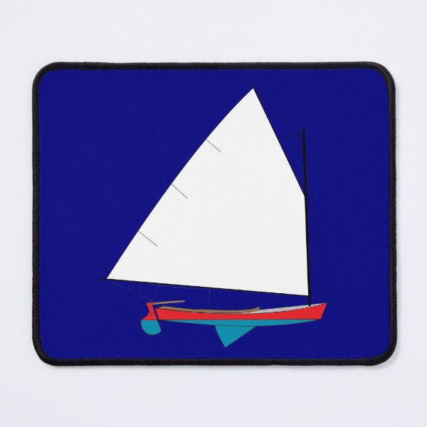 Item preview, Cotuit Skiff Sailboat - Red designed and sold by CHBB.