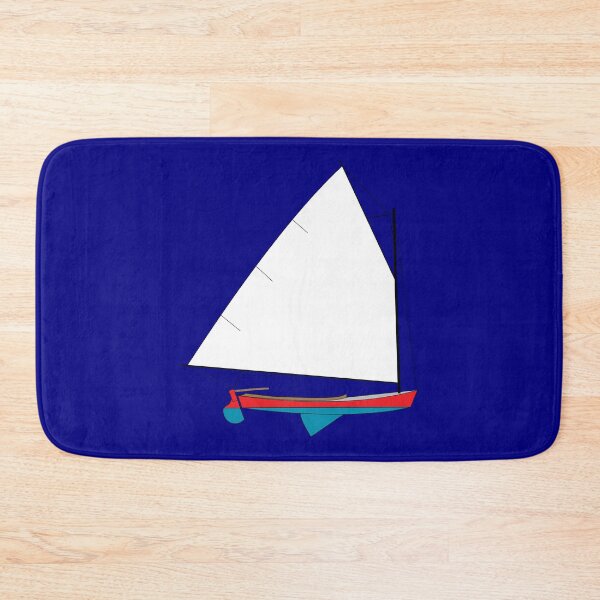 Item preview, Cotuit Skiff Sailboat - Red designed and sold by CHBB.