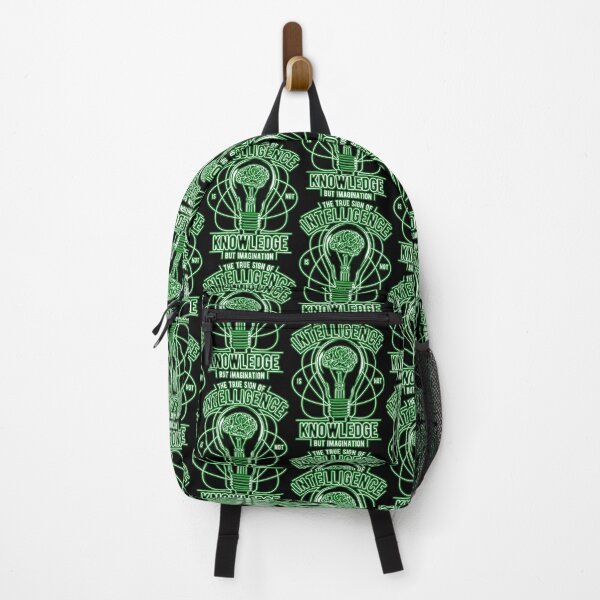 Item preview, Albert Einstein - True intelligence imagination green designed and sold by MoccoPedro.