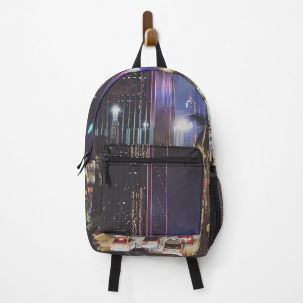 Item preview, Hong Kong night Wanchai street designed and sold by lalashellsArt.