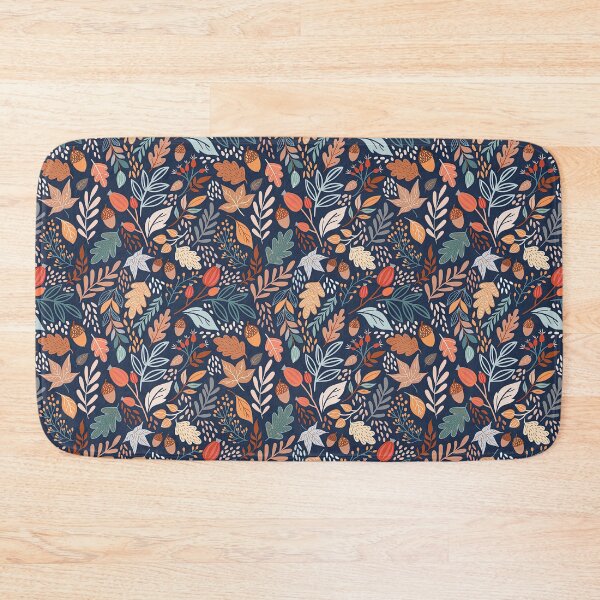 Item preview, Floral, Autumn Pattern, Orange Autumn Pattern, Autumn Pattern, Autumn, Orange, Floral, Pattern designed and sold by graphic-genie.