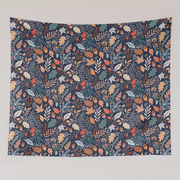 Item preview, Floral, Autumn Pattern, Orange Autumn Pattern, Autumn Pattern, Autumn, Orange, Floral, Pattern designed and sold by graphic-genie.