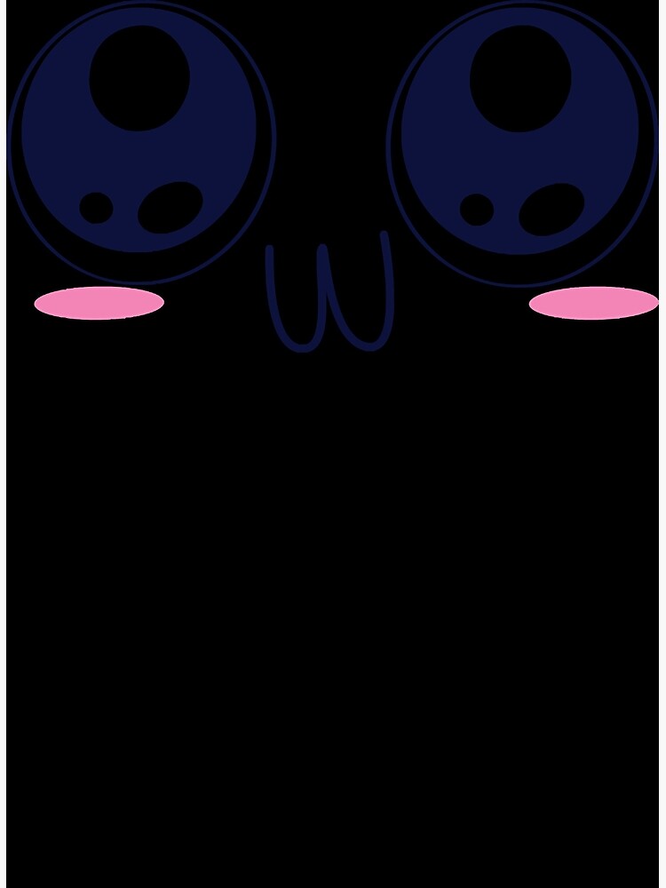 "Kawaii OwO Face UwU Meme Anime Aesthetic Otaku " Poster for Sale by