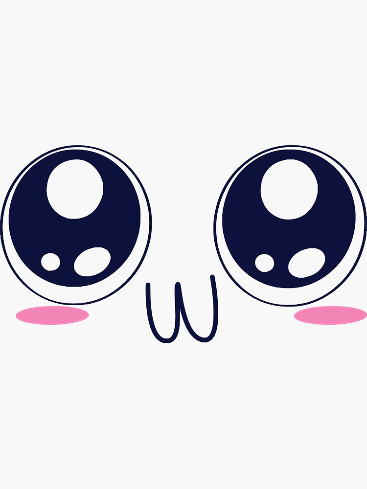 Kawaii OwO Face UwU Meme Anime Aesthetic Otaku' Mouse Pad