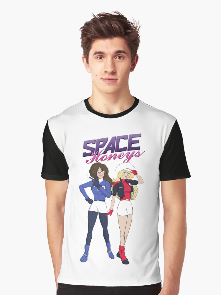 Thumbnail 1 of 5, Graphic T-Shirt, Space Honeys designed and sold by Mister-Neil.