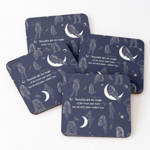 Item preview, Beautiful Girl, the Magic of the Moon and Stars Has Always Been Within You designed and sold by PixiesPlace.