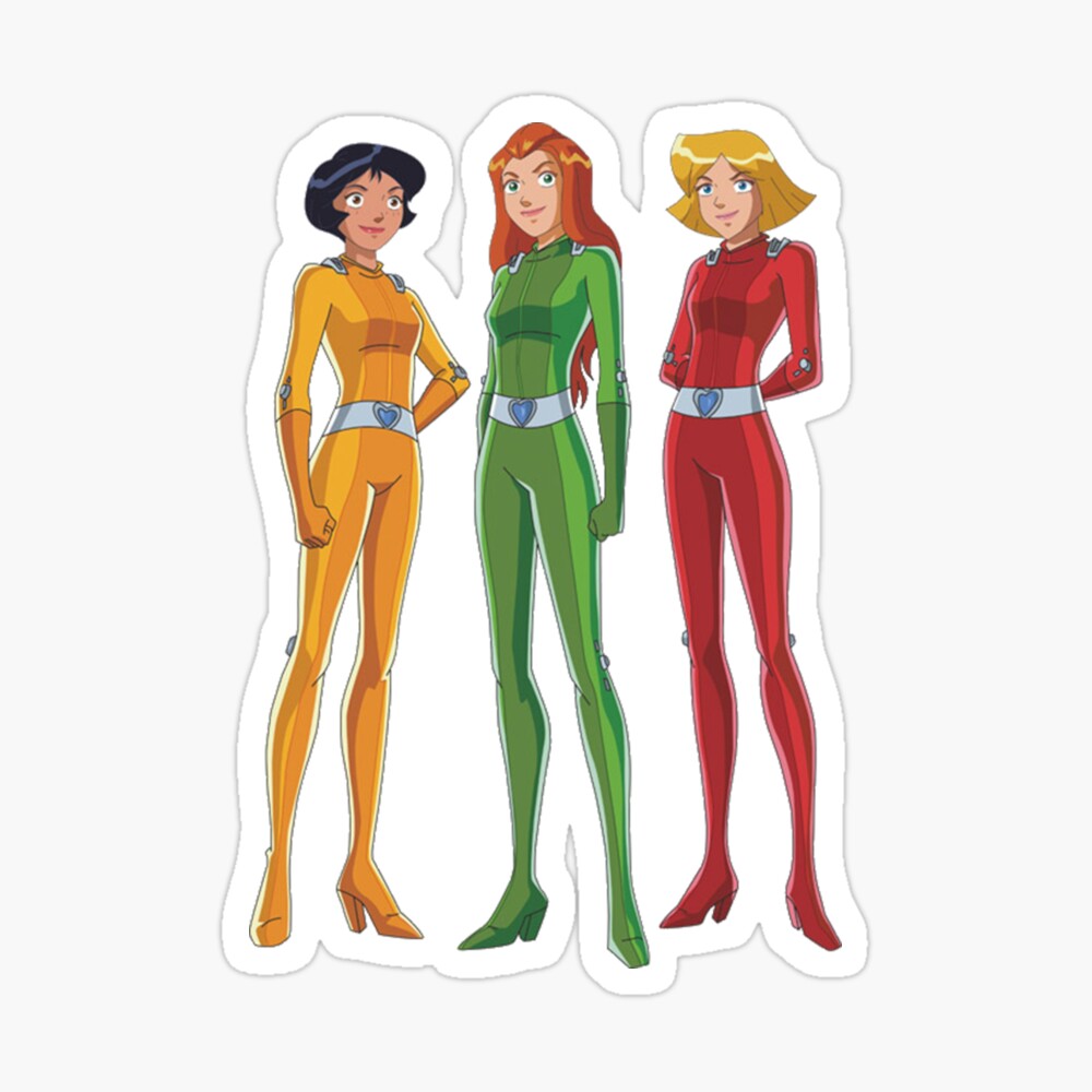 Totally Spies Alex Sam and Clover