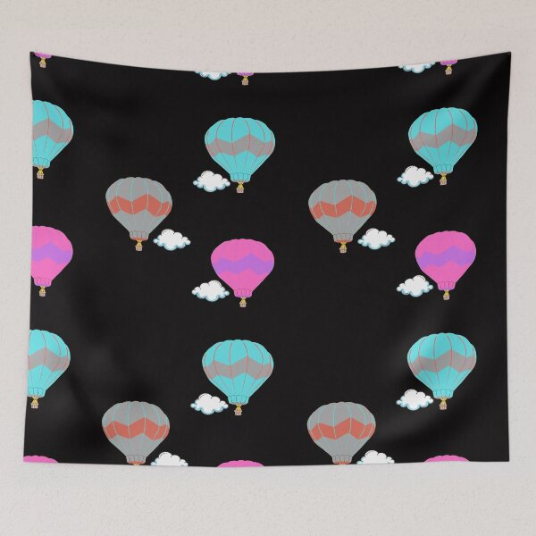 Item preview, hot air balloons in the clouds - sky balloons designed and sold by Jessi-Sketches.