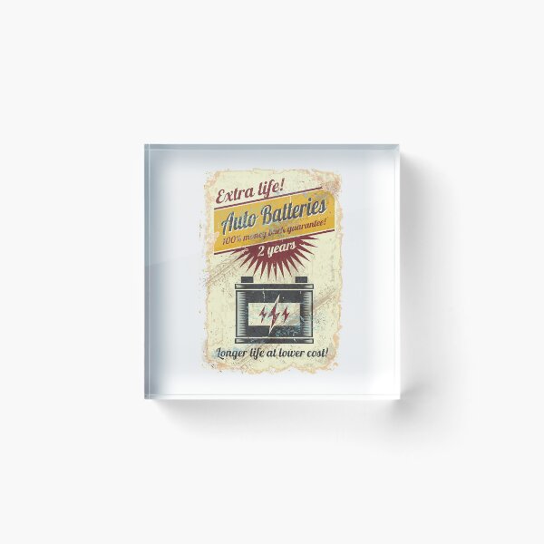 Item preview, Auto Batteries - Extra Life  designed and sold by StamasJazza.
