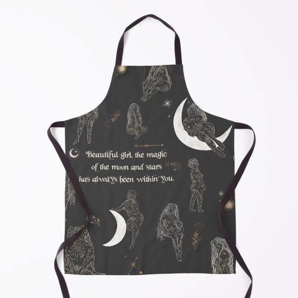Item preview, Beautiful Girl, the Magic of the Moon and Stars Has Always Been Within You Charcoal designed and sold by PixiesPlace.
