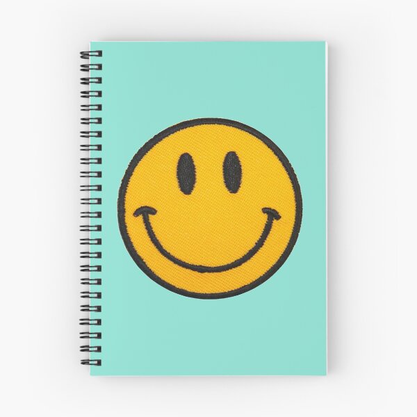 Item preview, Happy Patch Design | Happy Face | Teal | designed and sold by HappyFaceCo.