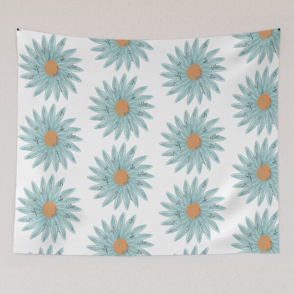 Item preview, Flower-blue designed and sold by PrintsbyMargo.