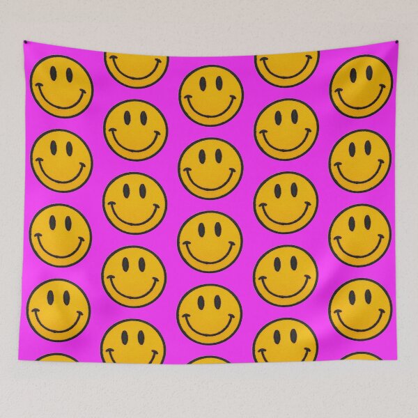 Item preview, Happy Patch | Happy Face | Pink | designed and sold by HappyFaceCo.