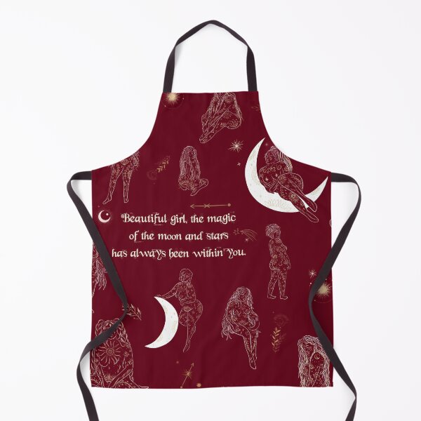 Item preview, Beautiful Girl, the Magic of the Moon and Stars Has Always Been Within You in Wine designed and sold by PixiesPlace.